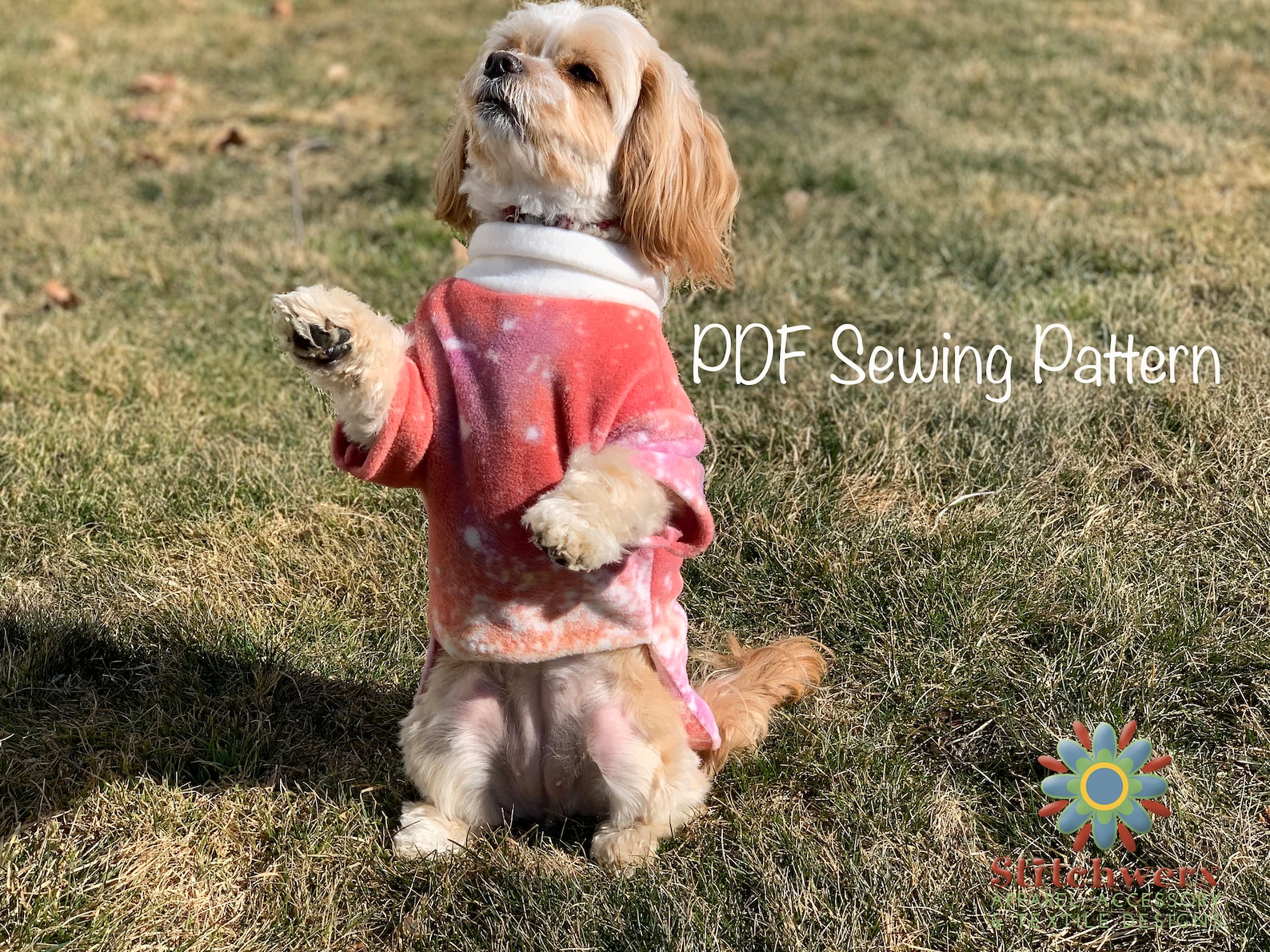 Small Dog FLEECE SWEATER PATTERN Dog Clothes Pdf Sewing Etsy