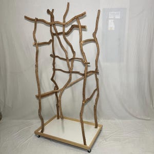Custom Bird Stand - Medium - Bird Perch - Bird Habitat - Parrot Perch - Macaw - Conure - HANDMADE