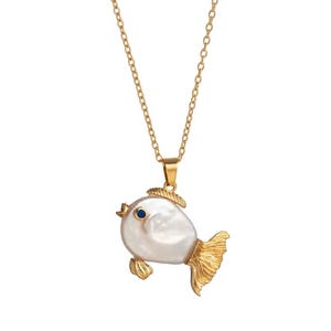 Fish Charm Necklace