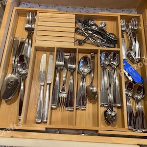 Utensil Organizer, Utensil Holder, Utensil Crock, Utensil Divider, Utensil Storage, Silverware Organizer, Cutlery Organizer, Spoon Holder