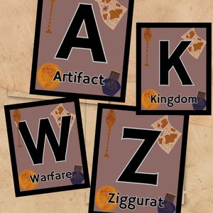The ABC&#39;s of Ancient World History Printable