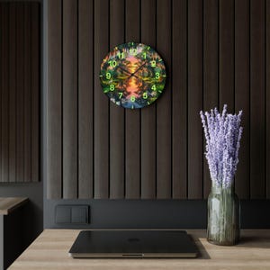 Mossy Bayou Sunset Acrylic Wall Clock | Swamp Herons, Spanish Moss

Floating sunlight slips between cypress trunks as herons stand watch — this acrylic wall clock brings a quiet bayou morning into your room. Lightweight yet sturdy, the glossy print keeps colors rich so the sunrise and moss-draped branches glow against the clock face.