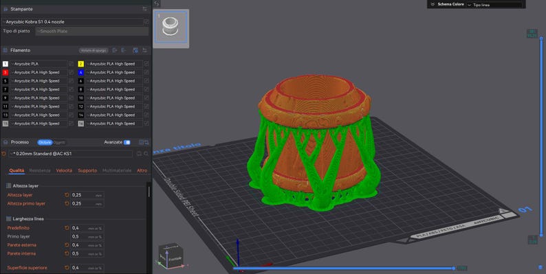 Custom 3D printing service from Italy showing made-to-measure prototypes and gadgets printed in PLA and ABS. High quality FDM 3D printed objects designed for personalized gifts, functional parts, cosplay accessories, and modern home decor. Ideal for custom prototypes, unique 3D print gifts, STL file printing, and creative ideas turned into real objects