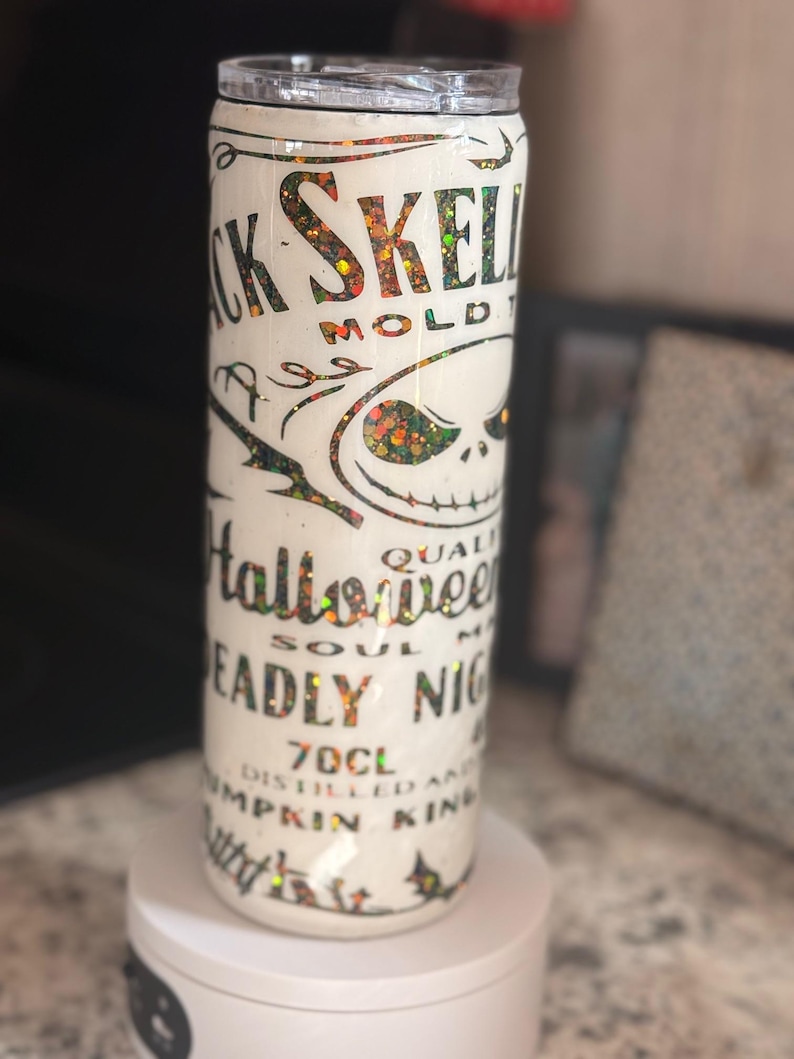 Vaso de Jack Skellington: Copa del Alma de la Noche Mortal de Halloween (20/30 oz) imagen 1