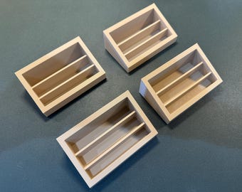 Montessori 3-Part Card Holders: Set of 4