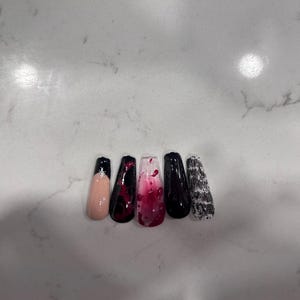 Creepy Halloween Large Press on Nails