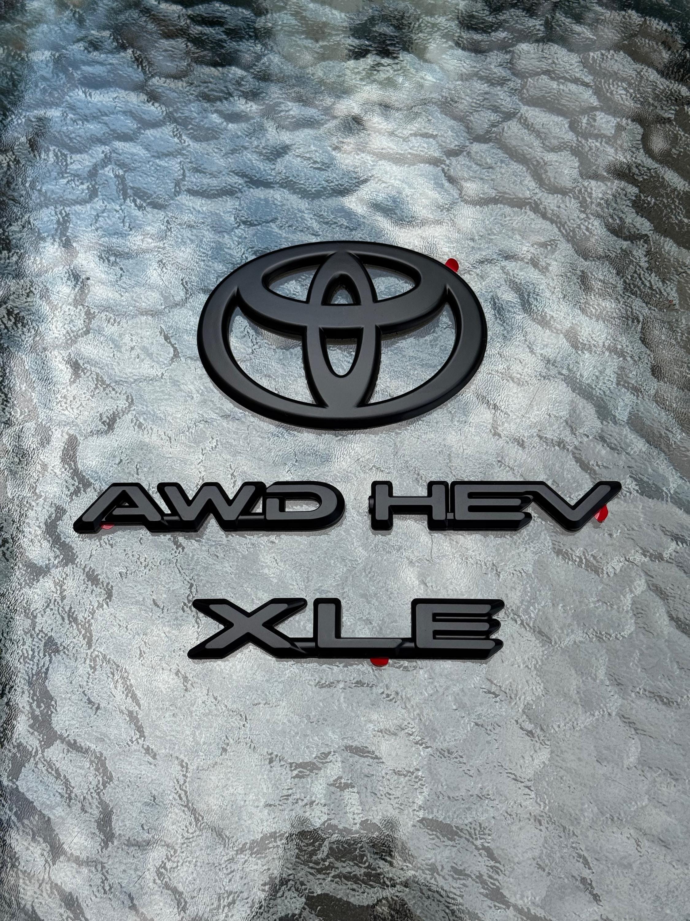 1PC MATTE BLACK Replacement Front Toyota Logo EMBLEM Toyota Tundra 1PC MATTE BLACK Replacement Front Toyota Logo EMBLEM Toyota Tundra