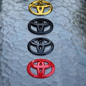 Für TOYOTA Lenkrad Blackout Emblem Overlay (Alle Modelle)