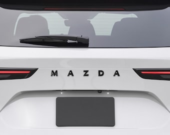 For MAZDA CX5 Trunk Emblem Blackout Overlay Set (2026+)