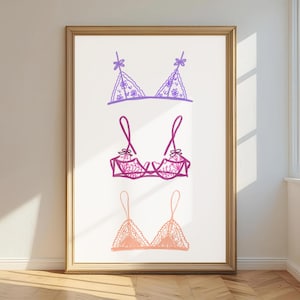 Poster Woman Lingerie
