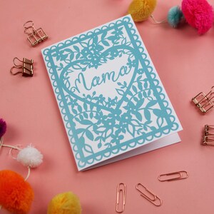 Mama Mother's Day Card, A6 Printed Mothering Sunday Card