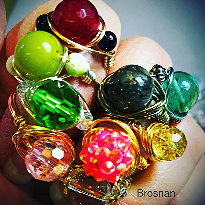 Fun Rings Size 10 Etsy
