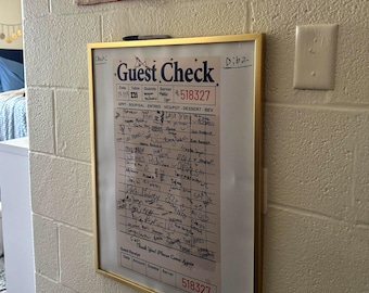 ORIGINAL Guest Check (Blank)