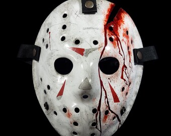 13日の金曜日 ジェイソン ホッケーマスク サイン入り？ アリ・レーマン直筆サイン入りホッケーマスク□13日の金曜日