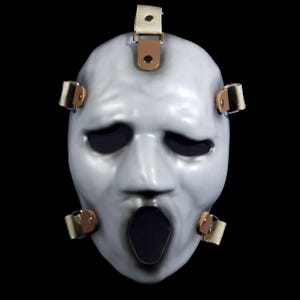 Máscara Fantasma Brandon J. Edição exclusiva Cosplay Colecionável Terror Prop Traje máscara de terror slasher réplica Halloween ajustável.