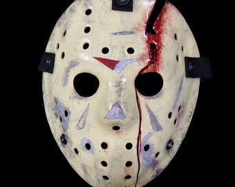 13日の金曜日パート5のレプリカホッケーマスク - Etsy 日本