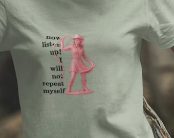 Pink Plastic Cowgirl T-Shirt, Female Empowerment