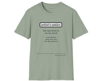 Trivia Tees - Artist's Antics - Vincent van Gogh