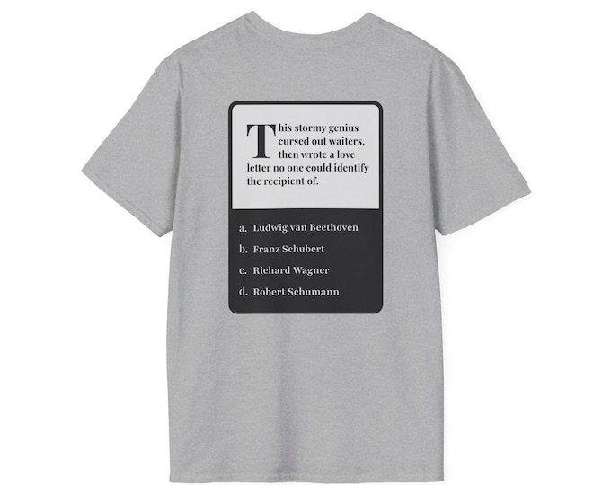 Trivia Tees - Composer Q's - Ludwig van Beethoven