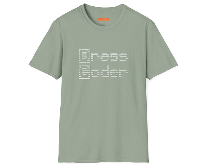 Stress Level ASCII Tee, Programmer Humor Softstyle T-Shirt, Stylish Geek Nerd Gift, Stylish Casual Tech Developer Top