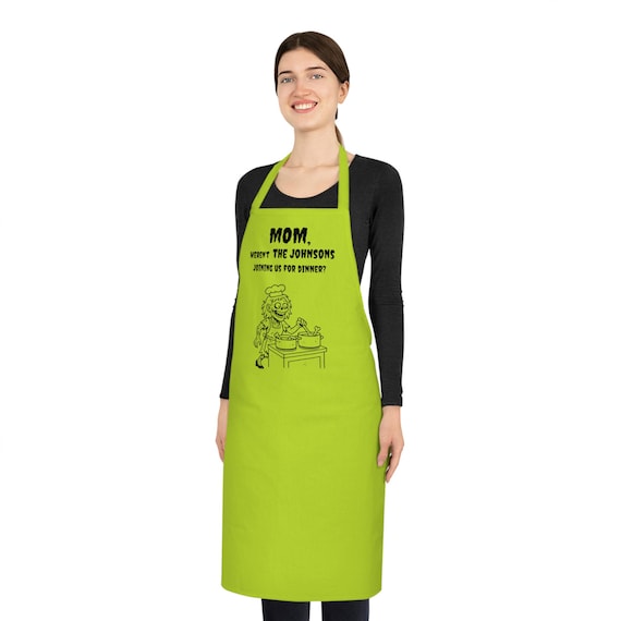 Personalized Funny Halloween Chef Apron: Custom Kitchen Costume Accessory for Cooking Enthusiasts