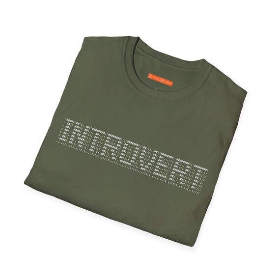 Geeky DressCoder Introvert Design Unisex Softstyle T-Shirt, Programmer Humor ASCII Tee, HTTP Status Shirt for Tech Geeks, Sysadmin Gift