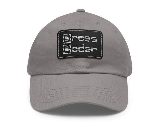 Stylish Dad Hat with Leather Patch for Programmers | Casual Wear, Gift for Dads, Computer Science Enthusiasts, Coding Events, [...]