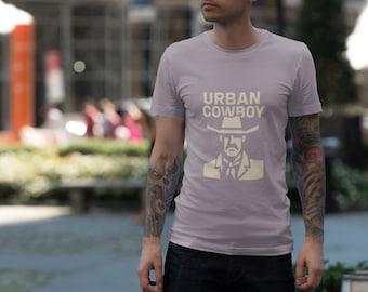 Cool Urban Cowboy Minimalist Brutalist Western Shirt
