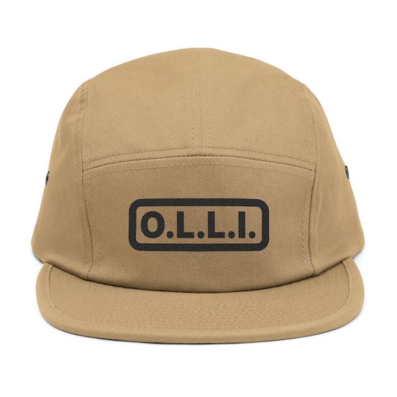 Stylish Embroidered 5 Panel Cap - One Life. Live It. Motivational Hat, Casual Wear, Gift for Men and Women, Trendy Accessory
