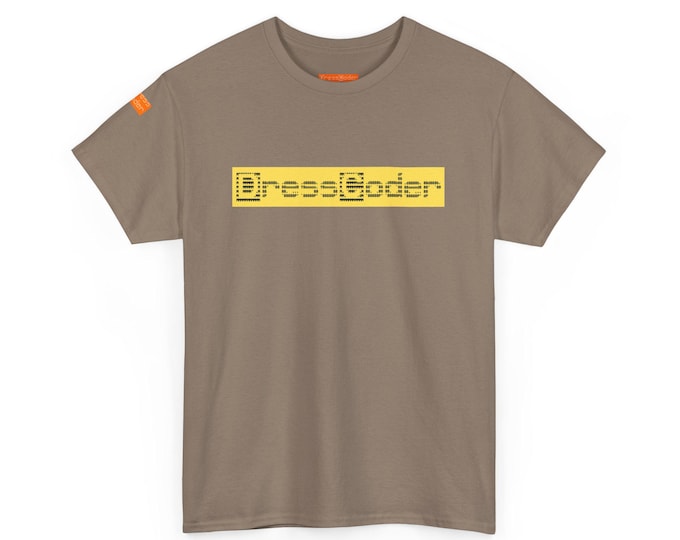 DressCoder 404: File Not found ASCII Tee For Coders, Developers, and Tech Geeks, Programmer Humor, HTTP Status Shirt, Sysadmin Gift, Dev