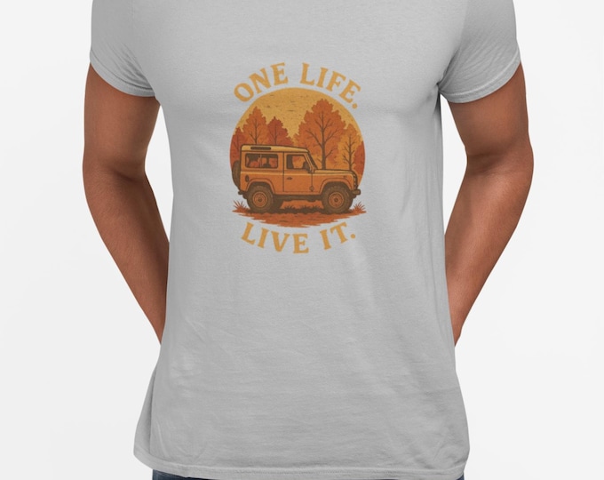 Adventure Vibes T-Shirt, Off-Road Land Rover Tee, Fall Style Indian Summer Shirt, Wanderlust Unisex Top, Outdoor Enthusiast Gift