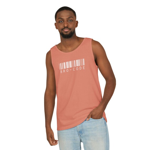 Bro Code Unisex Tank Top - Perfect Gift for Bros, Summer Vibes, Bachelor Parties, Casual Wear, Beach Days