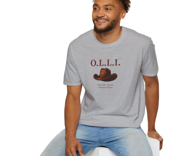 Western Style Cowboy Hat Unisex Shirt