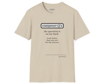 Trivia Tees - Composer Q's - Tchaikovsky