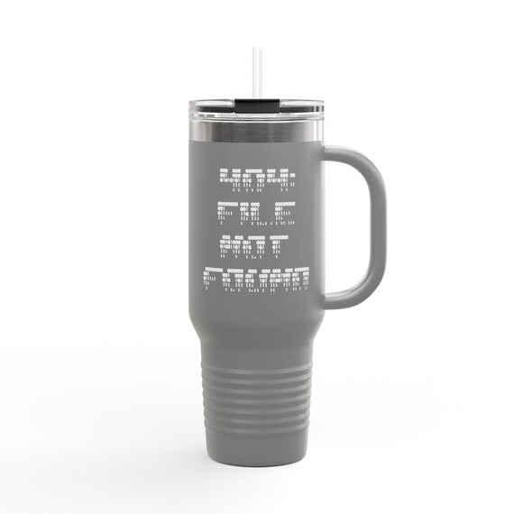 Stylish Insulated Travel Mug for Coders - Perfect for Coffee, Tea, Ice Water, Gifts, Outdoor Celebrations