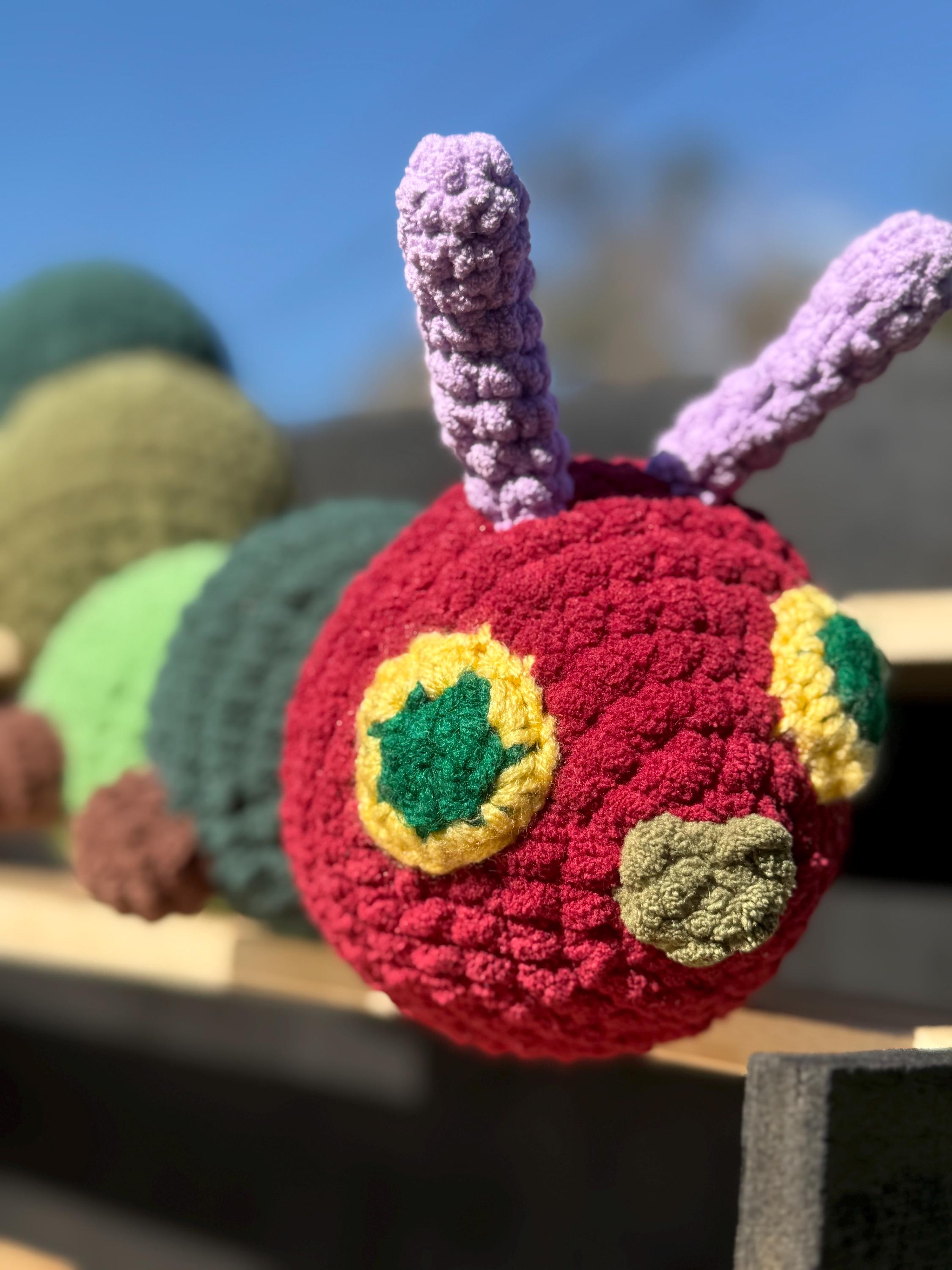 The Very Hungry Caterpillar Plushie - Etsy