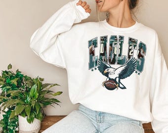 Sweat-shirt de football américain de Philadelphie, T-shirt Philly Eagle, Sweat-shirt ras du cou « Sundays are for the Birds », Sweat-shirt Eagle, T-shirt universitaire Bird Gang Football