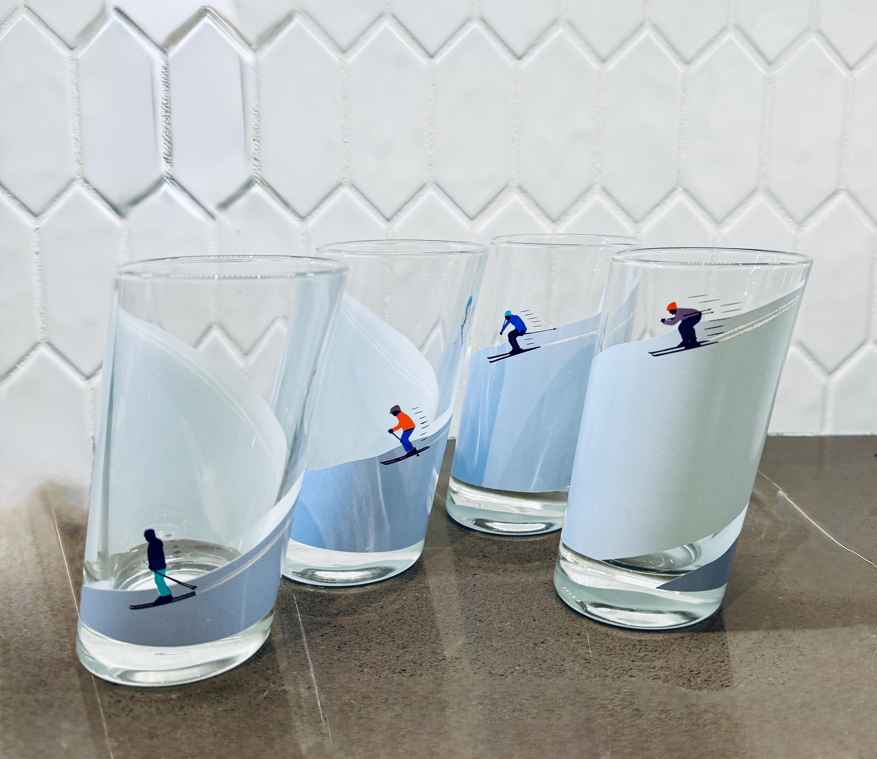 Ski Glassware