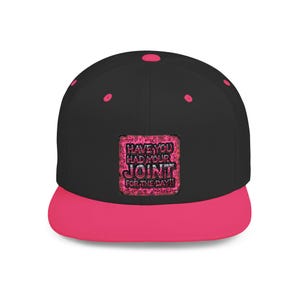 Trendy Flat Bill Snapback Hat, Stylish Cap for Casual Wear, Perfect Gift for Birthdays, Parties, Festivals, Streetwear Fashion