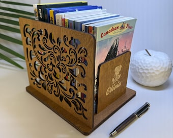 Personalized Book Holder, Gift for Readers, Wooden Book Holder, Gift for Wife, Personalized Christmas Gift Idea, Mothers Day Gift