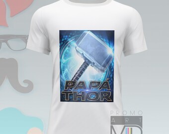 Father’s Day Sublimation Design – THOR Dad PNG – Mug or T-Shirt – Digital File - Avengers - Marvel