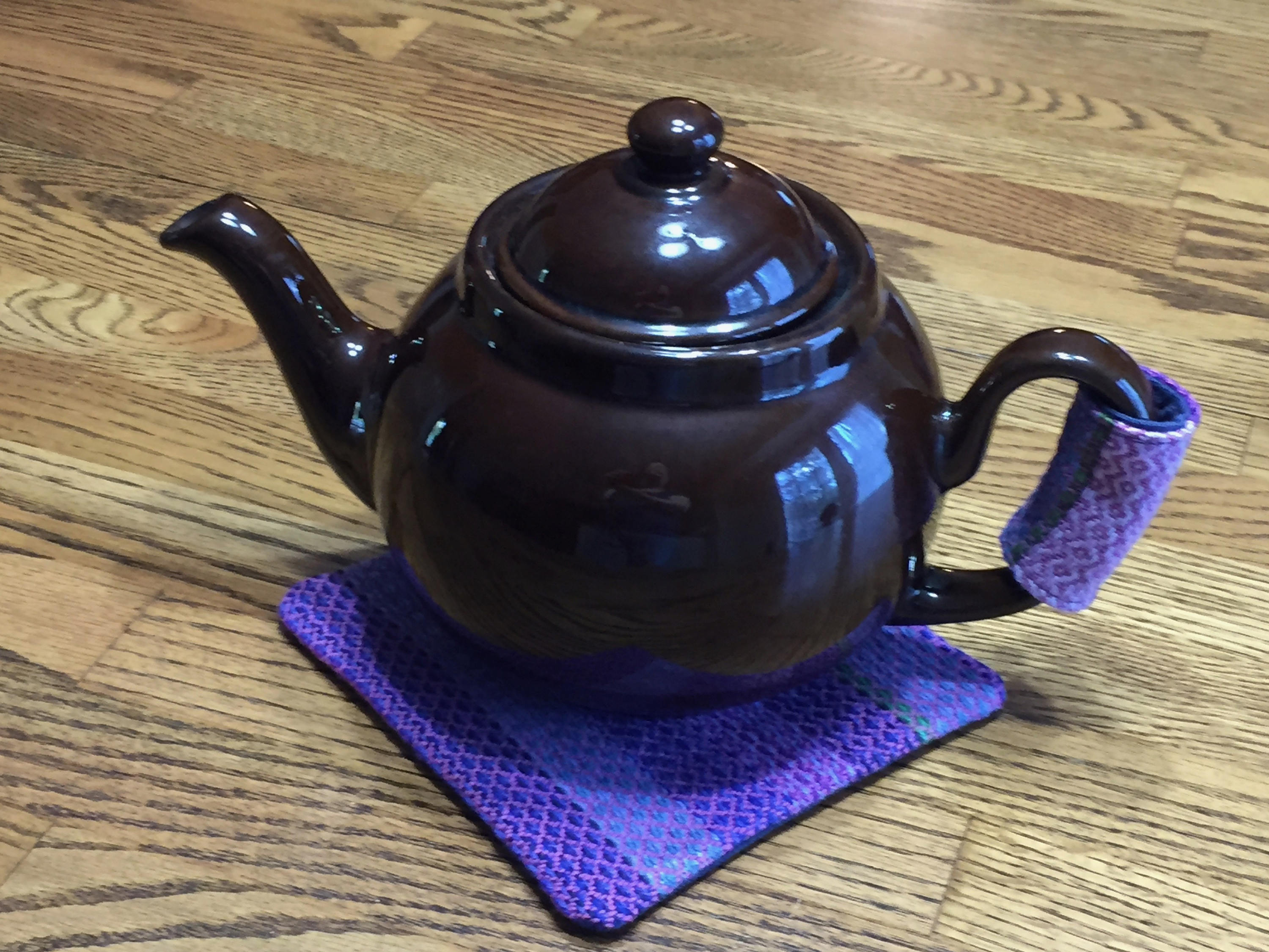 Teapot Handle Cover Hand Woven Tea Pot Handle Cozy Handwoven Etsy