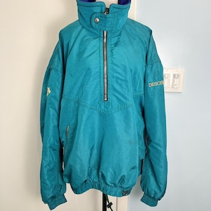 Vintage Descente 2XL Ski Jacket Teal 90&#39;s Great Condition
