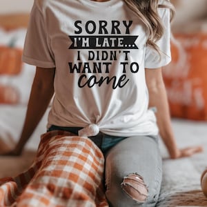 Funny Introvert T-Shirt: Sarcastic Quote Bella Canvas Unisex Tee