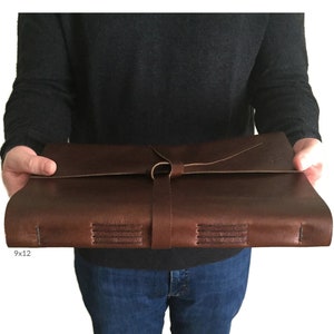 Grand journal relié en cuir personnalisé A4 journal en cuir avec ou sans doublure, grand journal fait main A4 carnet de croquis, grand carnet vierge