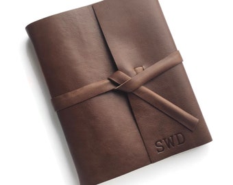 Leder Offiziantbuch, Offiziantgeschenk für Hochzeit Offiziantbuch für Hochzeit, Offiziant Danke Geschenk, Hochzeitsplaner Buch personalisiert