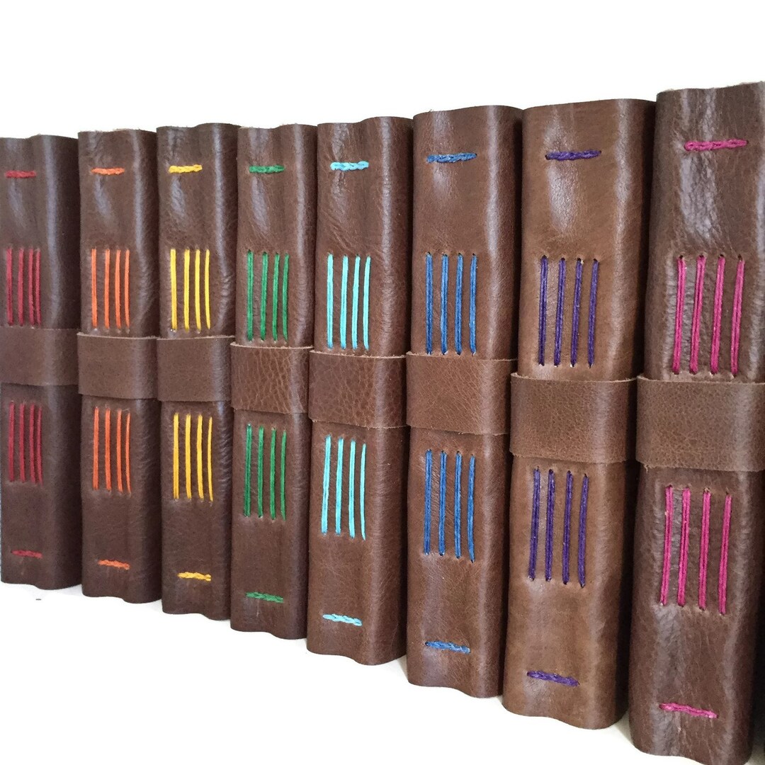 Leatherbound Journal, Leather Journal With Wrap Tie, Extra Large Leather Journal Lined Paper