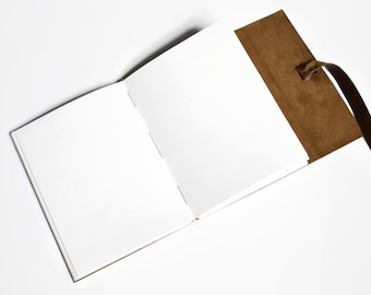 Unliniertes Leder Skizzenbuch personalisiertes Geschenk für Künstler, personalisiertes Skizzenbuch Großes individuelles Skizzenbuch zum Zeichnen