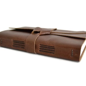 Leather Sketchbook Personalized, Large Sketchbook, Personalized Gift for Artists, Unlined Leather Journal, Leather Gifts for Men