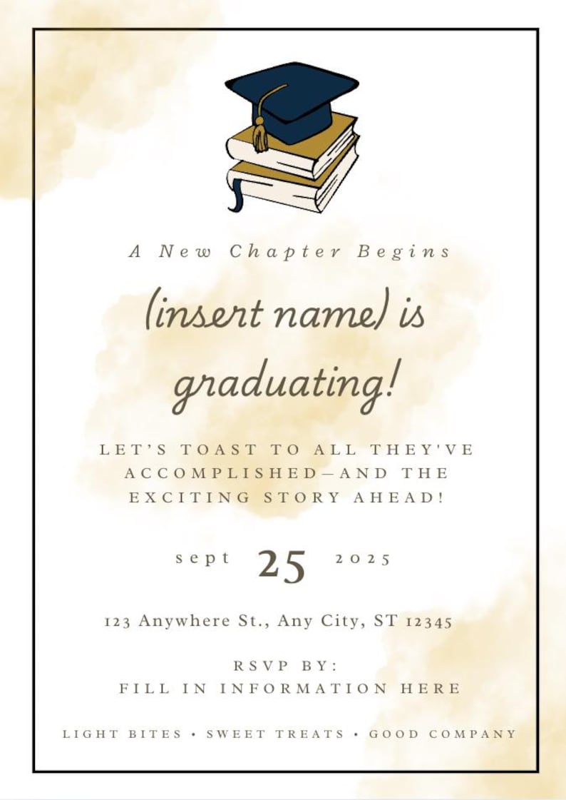 Graduation Party - A New Chapter - Etsy